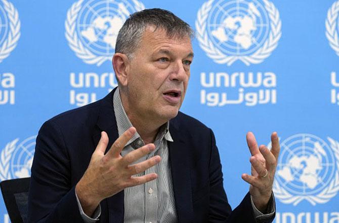 Head of UNRWA Philippe Lazzarini. Photo: X