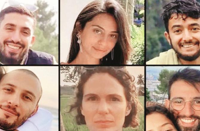 Israel revealed the identity of 6 hostages killed in Gaza. Photo: INN.