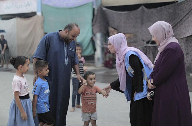 Vaccination campaign continues in Gaza. Photo: X