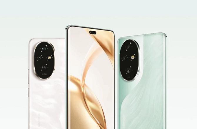 Honor 200 can be viewed from the front and back. Photo: INN.