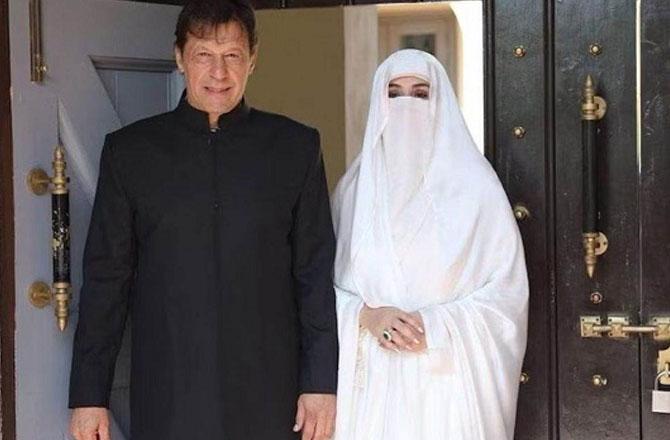 Imran Khan and Bushra Bibi. Photo: INN