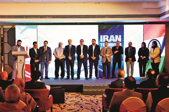 Photo of Iran Tourism Roadshow held in Mumbai. Photo: INN