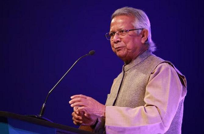  Bangladesh`s Chief Adviser Dr Muhammad Yunus: Photo: INN