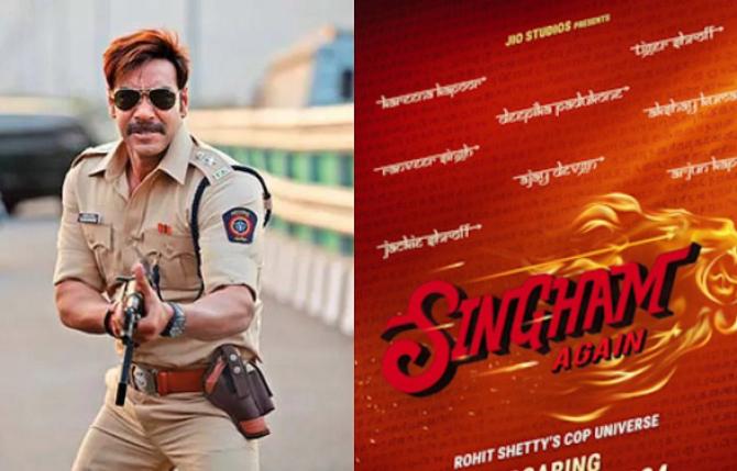 "Singham Again" is specially made for Diwali. Photo: INN