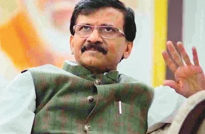 Shiv Sena spokesperson Sanjay Raut. Photo: INN