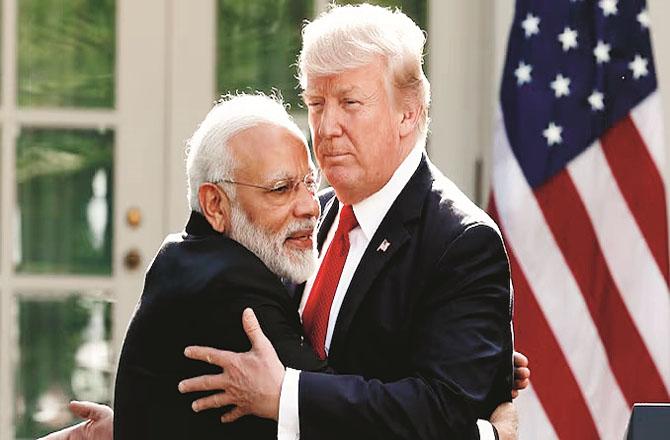 Prime Minister Modi and President Donald Trump