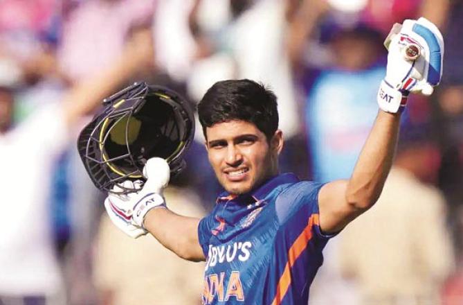 Team India`s star batsman Shubman Gill. Photo: INN