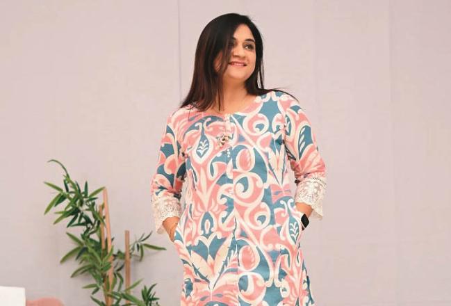 Bandhani Print Kaftan. Photo: INN