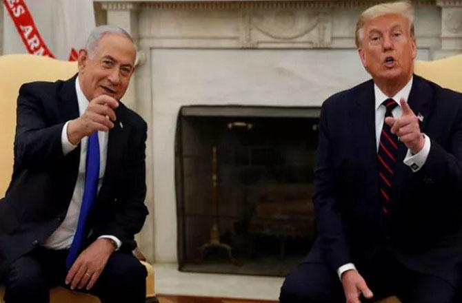 US President Donald Trump and Israeli Prime Minister Netanyahu. Photo: INN