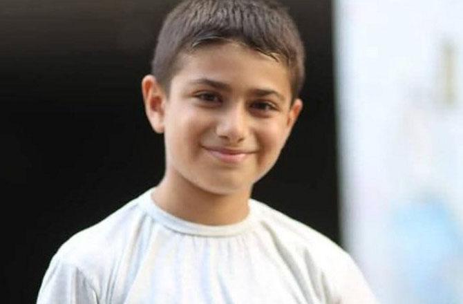 10-year-old Palestinian child, Azmi Abolshaar. Photo: X