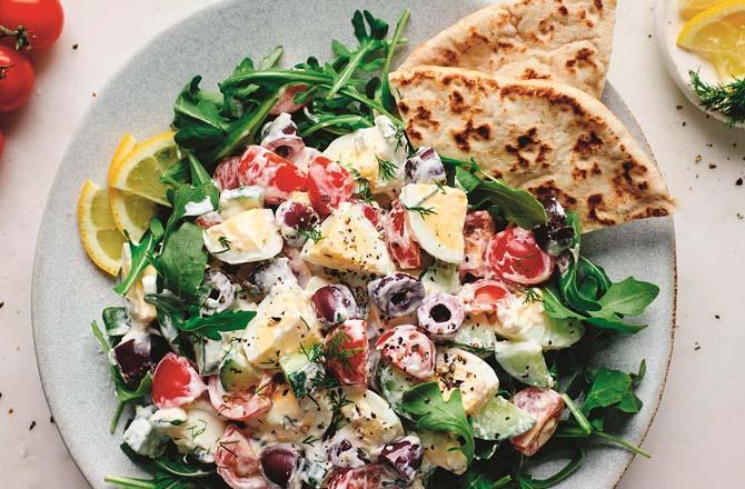 Yogurt Egg Salad. Photo: INN