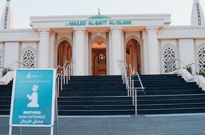 Newly built mosque in Australia; Photo X