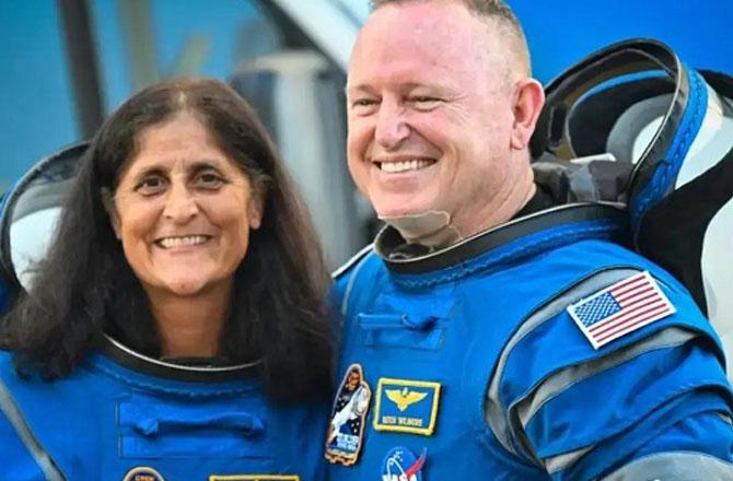 Butch Wilmore and Sunita Williams. Photo: INN